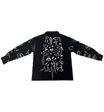 Load image into Gallery viewer, BBNO$ All Over Print Button Up