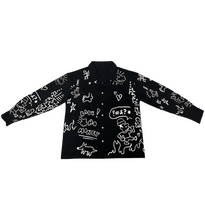 Load image into Gallery viewer, BBNO$ All Over Print Button Up