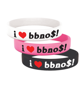 I Love BBNO$ Bracelet 3 Pack