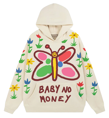 All-over Printed Butterfly Hoodie