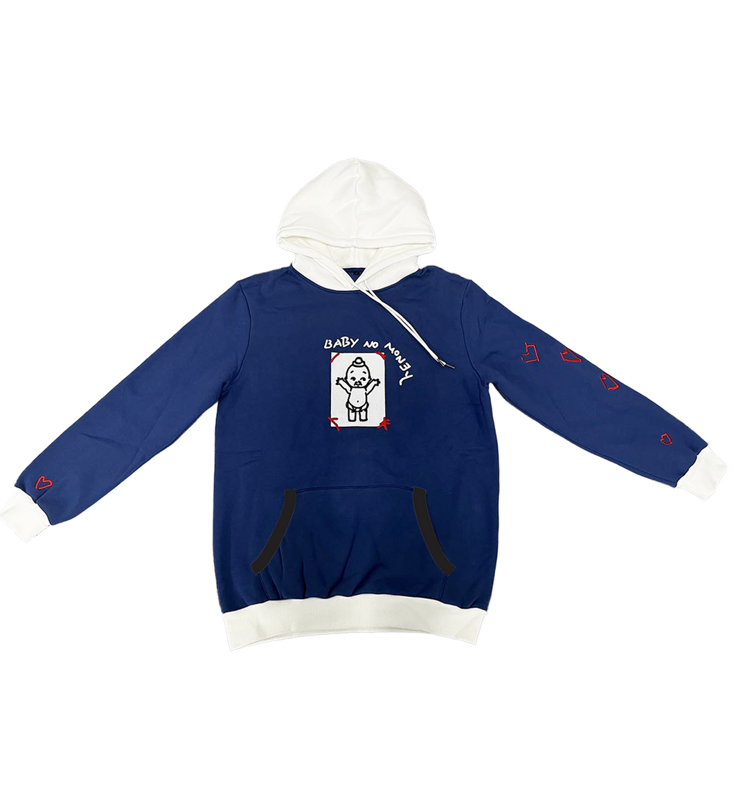 BBNO$ Embroidered Diaper Hoodie
