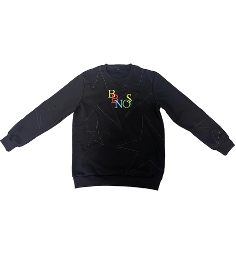 BBNO$ Fully Embroidered Crewneck