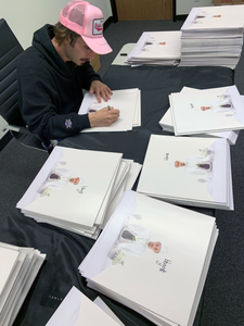SIGNED eat ya veggies Album Vinyl (PURPLE VINYL)